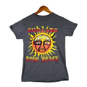 Vintage Men's Sublime T-Shirt Band Tee Concert Records Rock Reggae Beach sz S